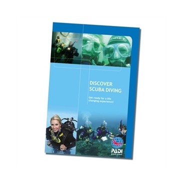PADI Discover Scuba Diving Registration Booklet