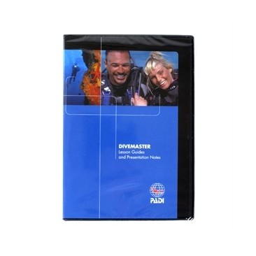 PADI Divemaster Course Lesson Guides and Professional Notes CD-ROM
