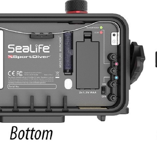 Acquasub SeaLife SportDiver custodia stagna per foto con Smartphone Housing  for iPhone & Android  Intova Connex actio cam gopro videocamera con cavo  subacquea Fotocamera, fotocamera digitale subacquea